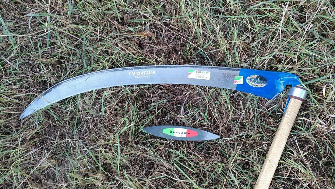 Italian Falci scythe blade