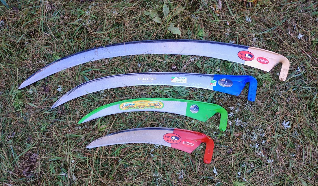 European scythe blades