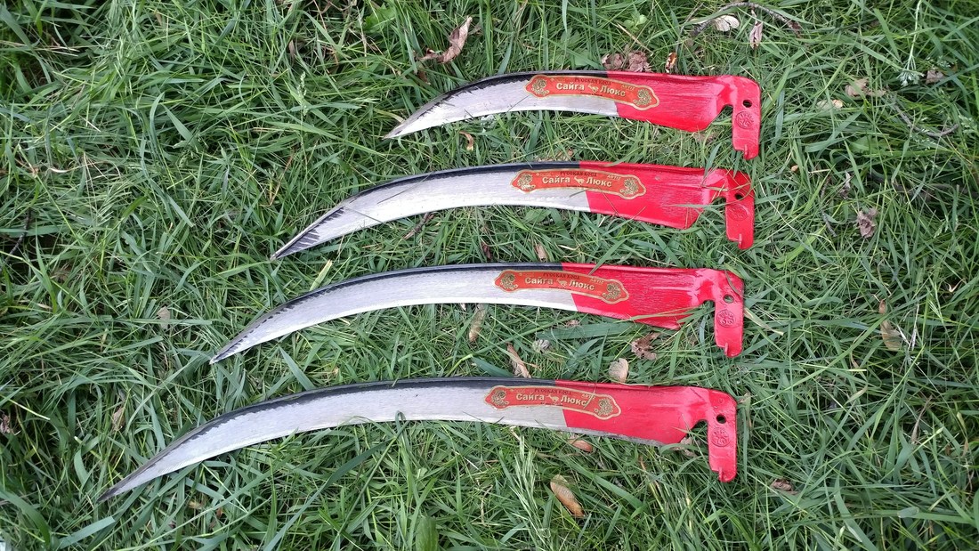 Arti Saiga-Lux scythe blades Russian